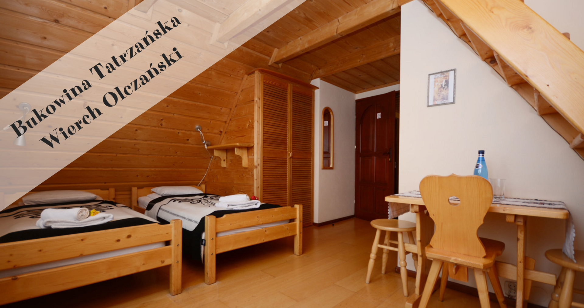 Pok&oacute;j 4-osobowy z widokiem na Tatry